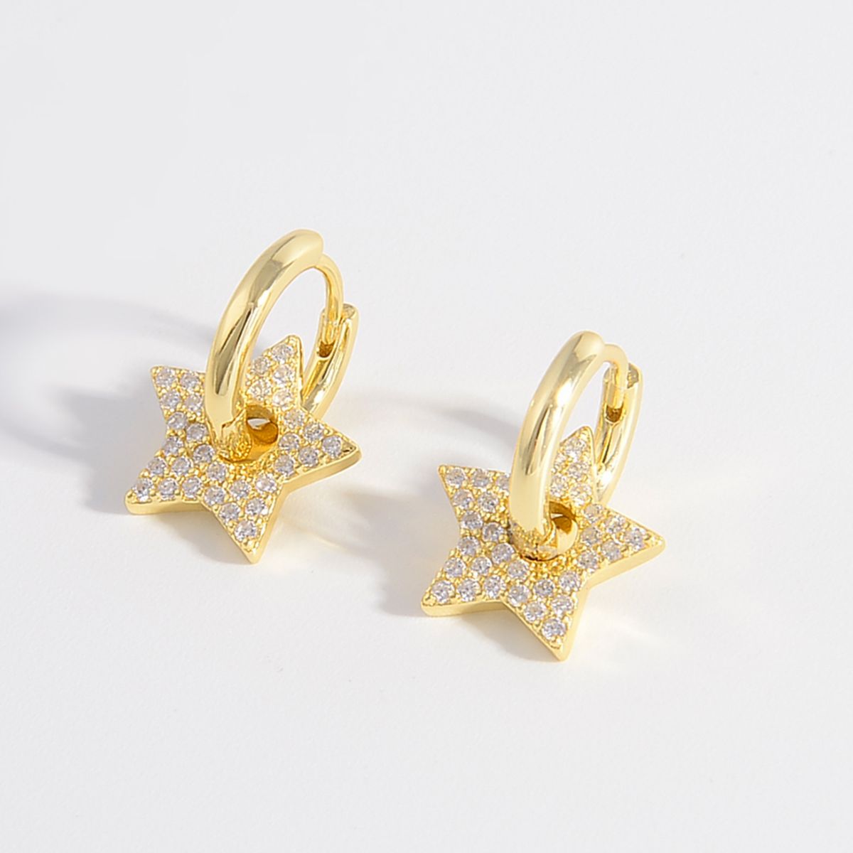 Star Earrings 925 Sterling Silver