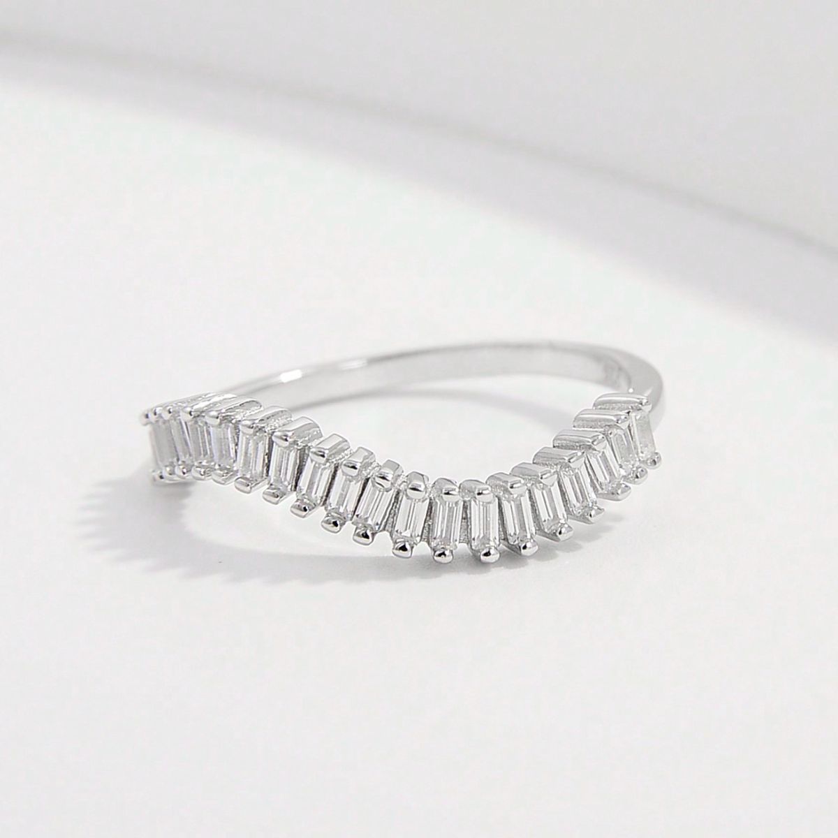 Wave Ring 925 Sterling Silver