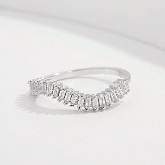 Wave Ring 925 Sterling Silver