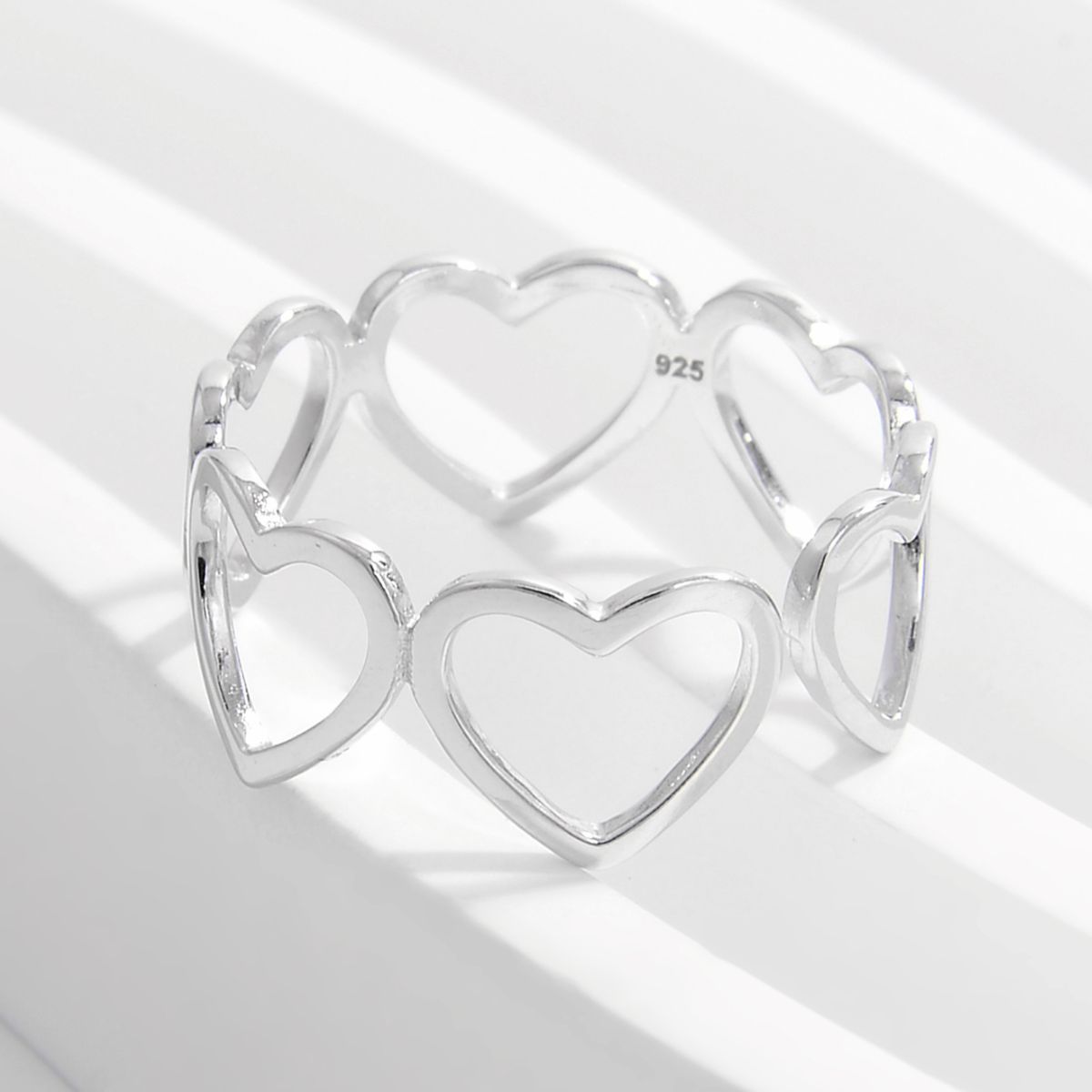 Heart Ring 925 Sterling Silver