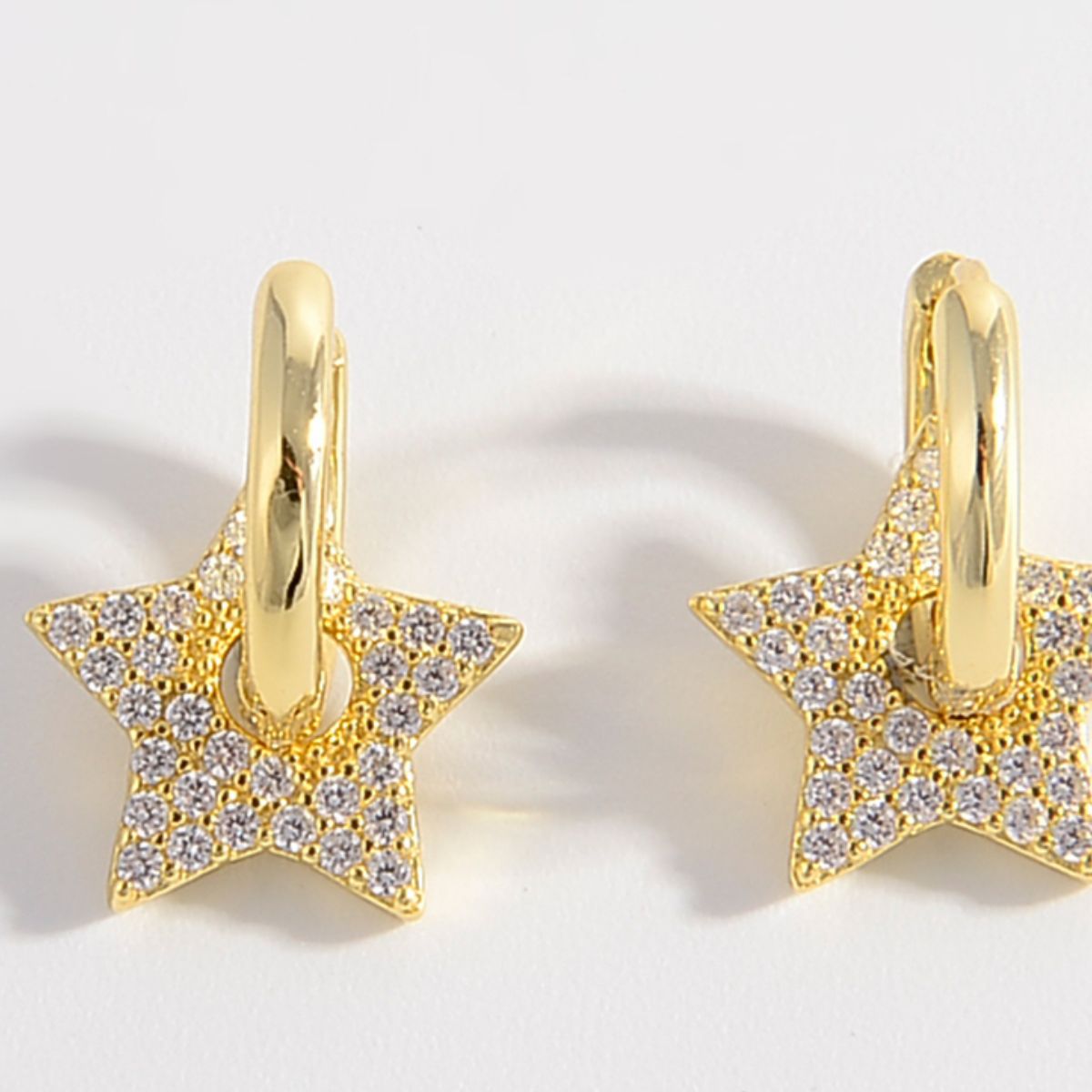 Star Earrings 925 Sterling Silver