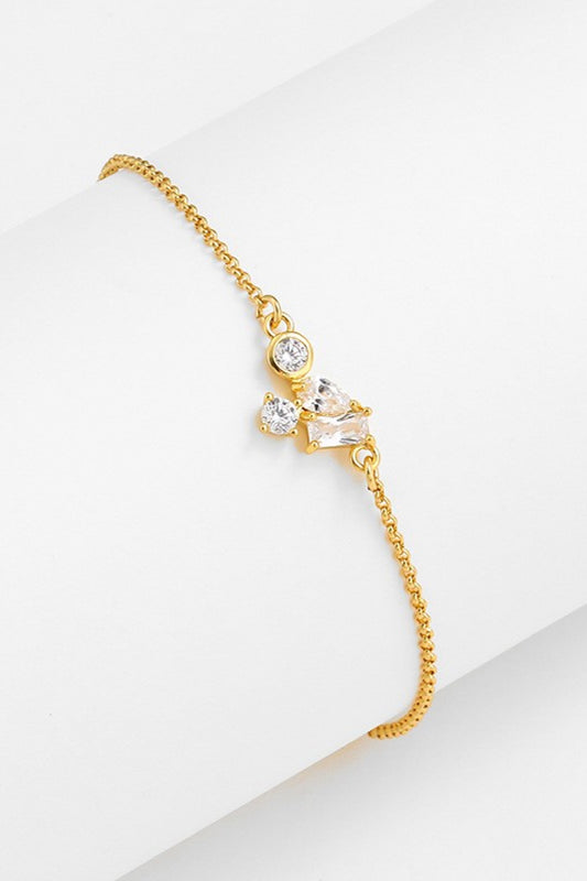 4 Star Bracelet 18K Gold Plated