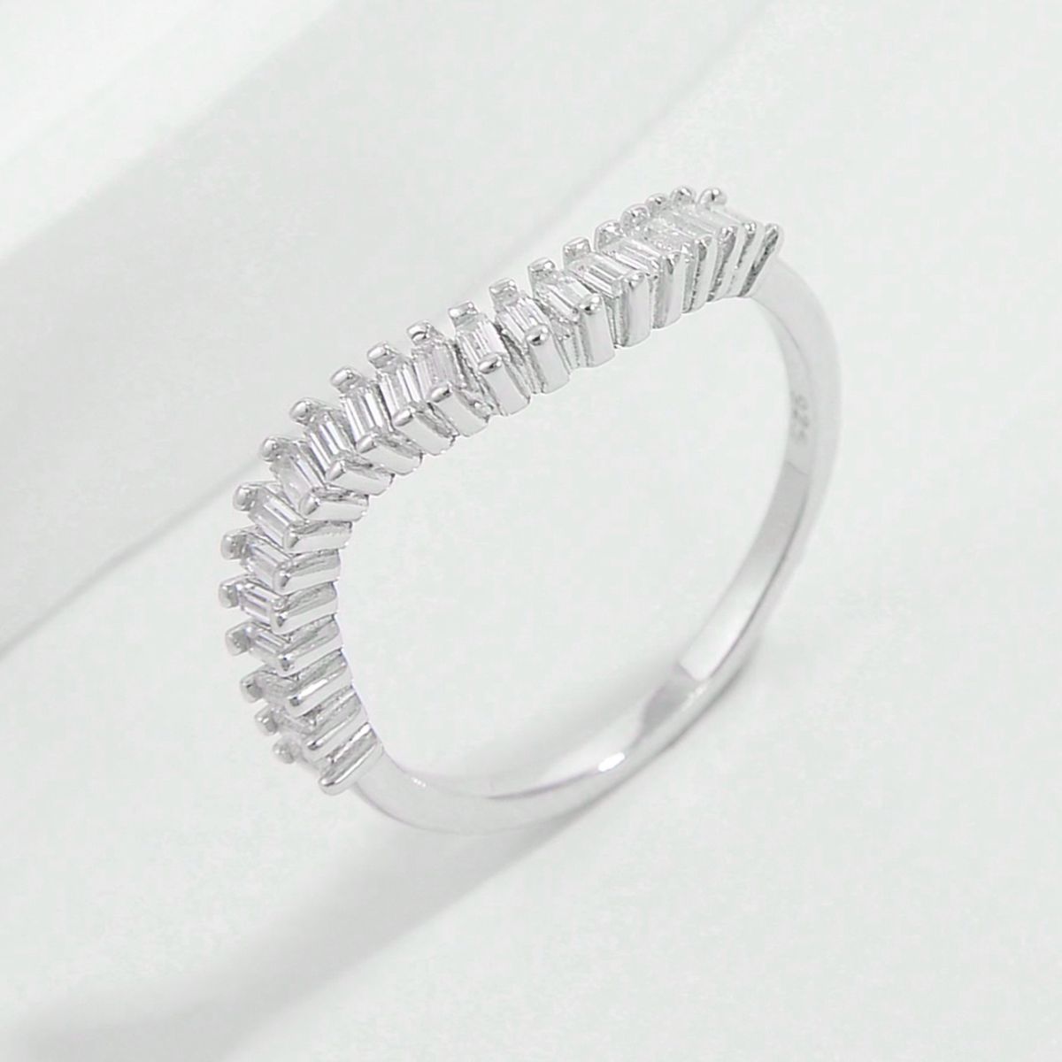 Wave Ring 925 Sterling Silver