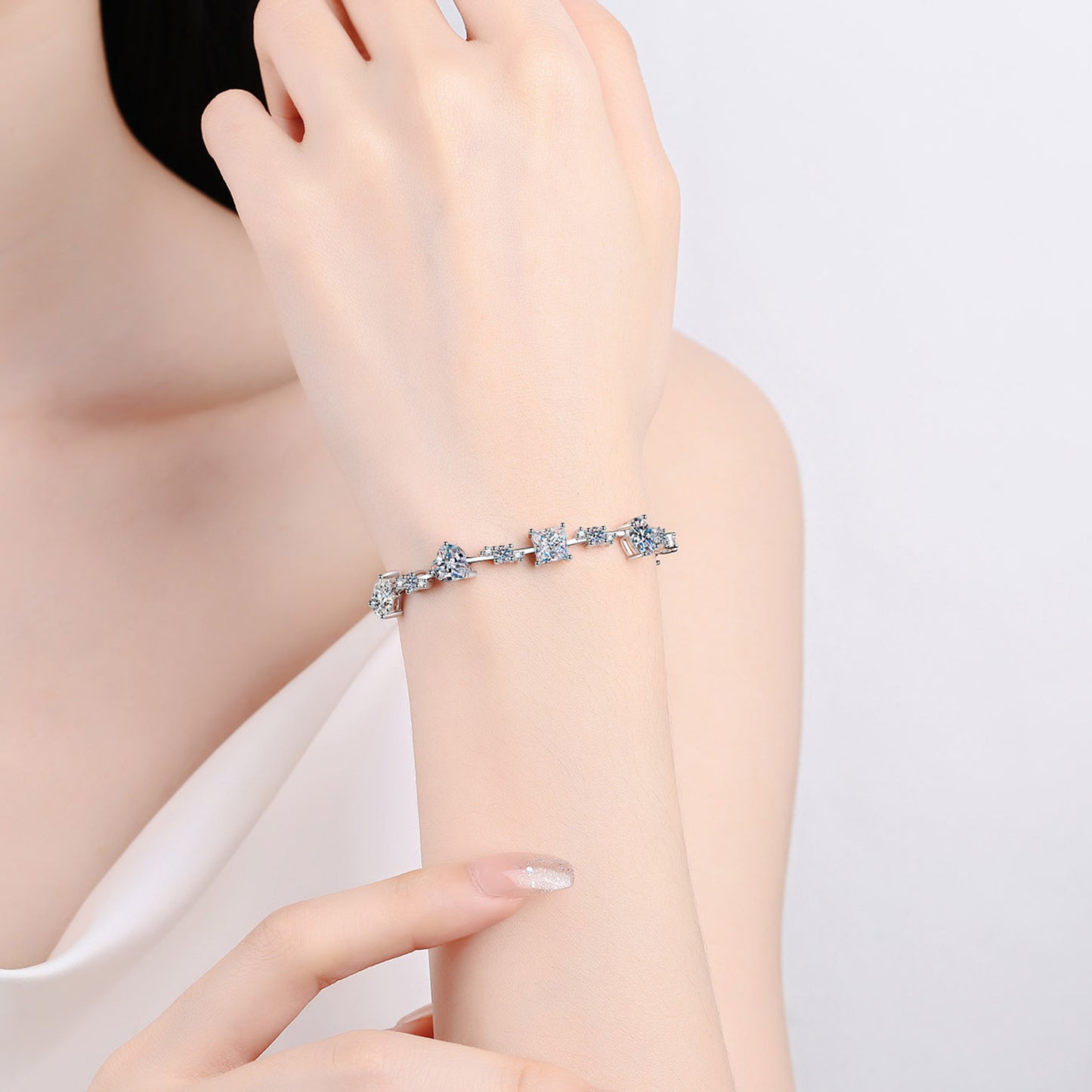 Starlink Bracelet Moissanite 925 Sterling Silver